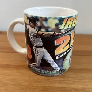 Cal Ripken Jr Collectible Mug Iron Man 2131 Consecutive Games Mug MLB Baseball